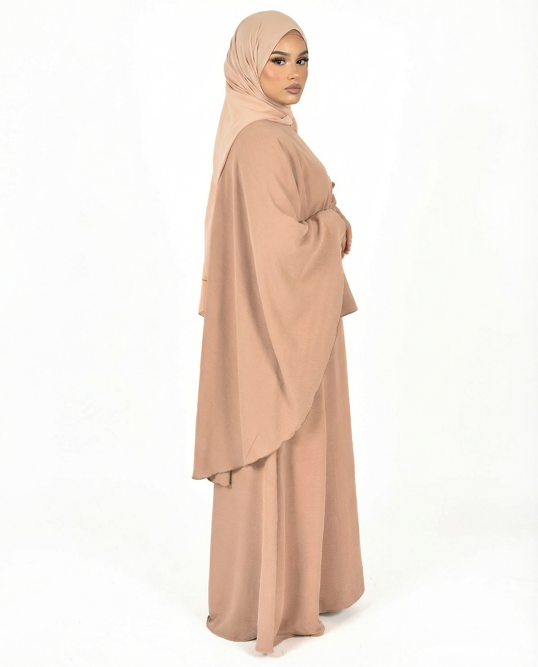 Cuban Sand Airflow Cape Abaya