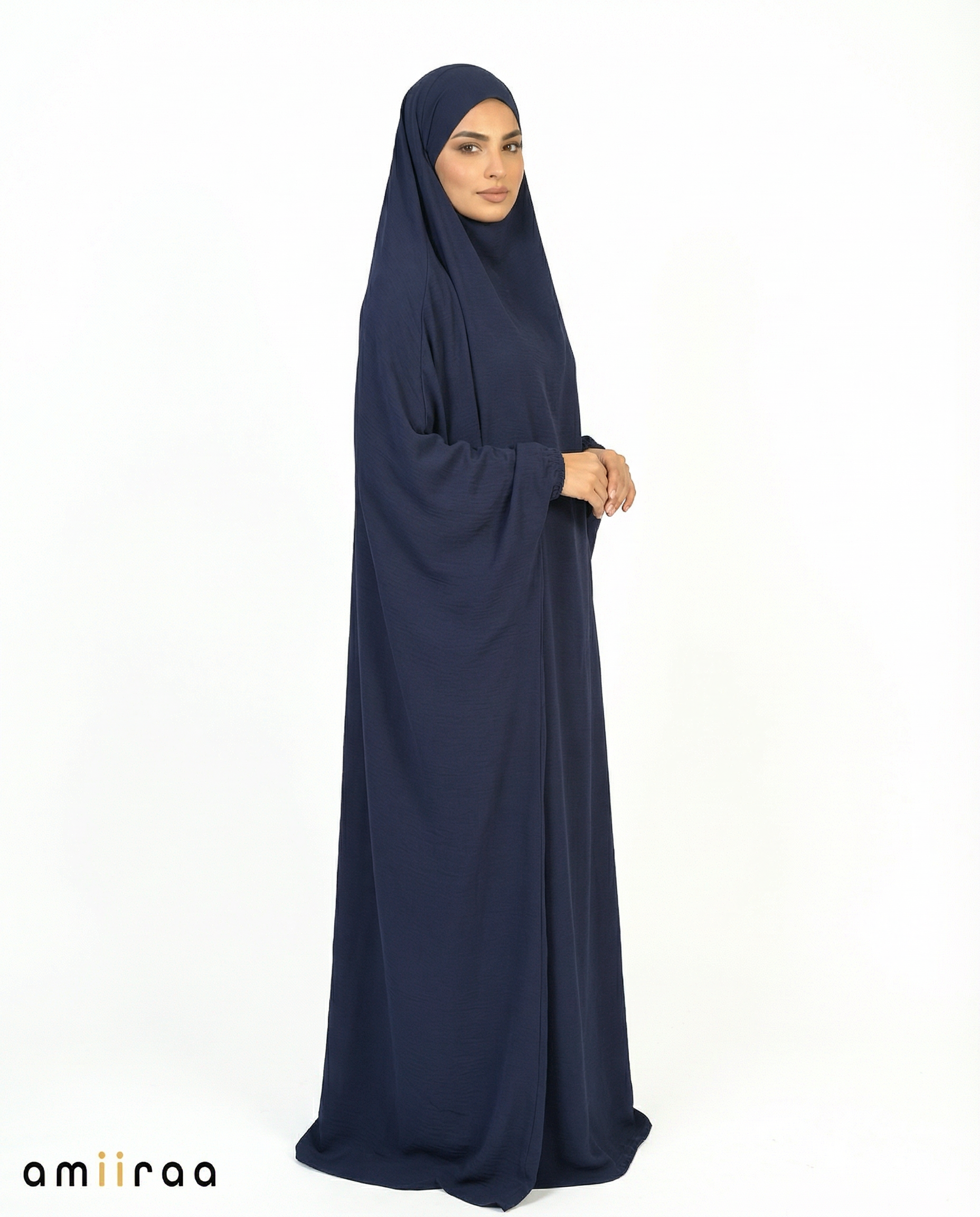 Navy Blazer Flow One-Piece Jilbab