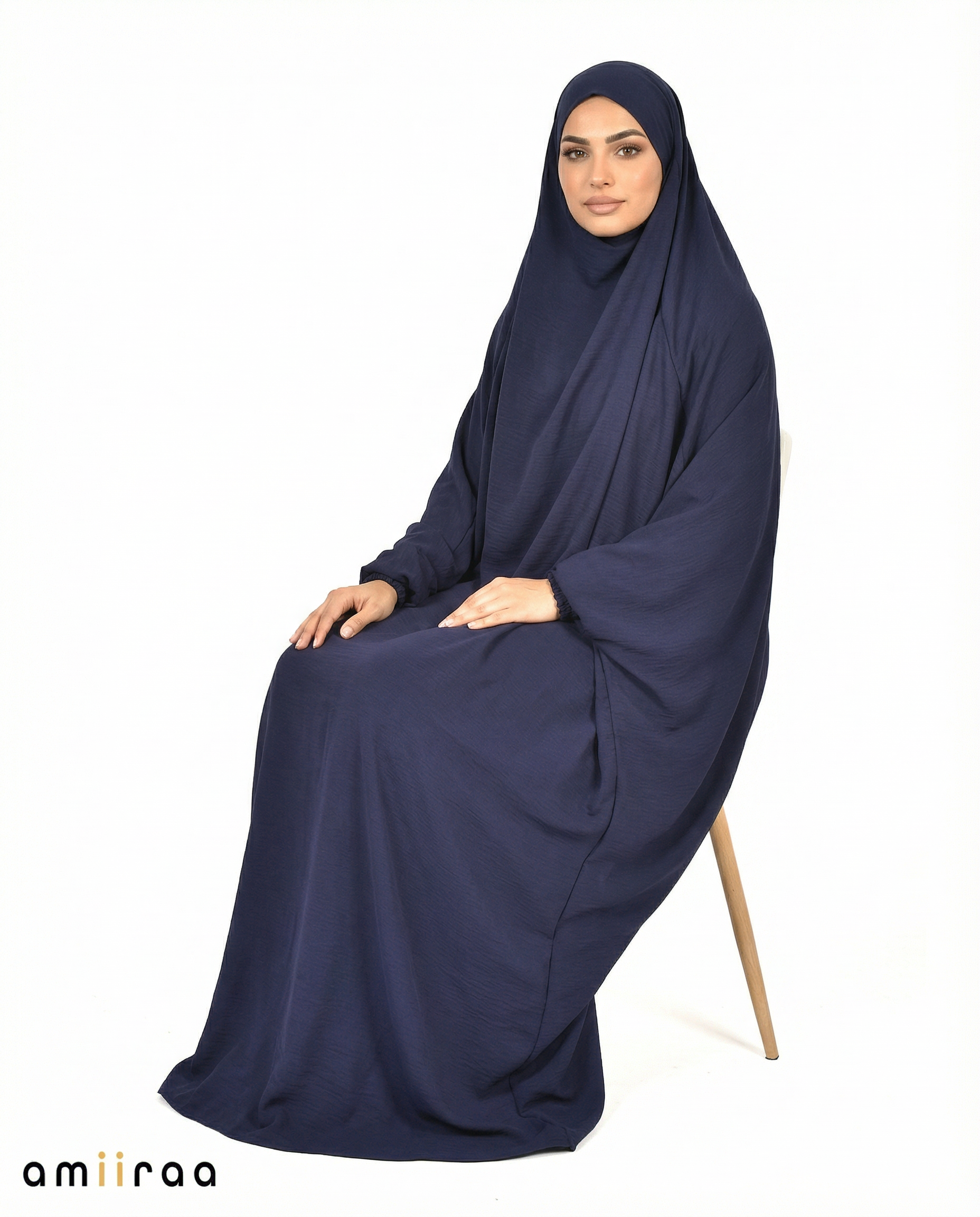 Navy Blazer Flow One-Piece Jilbab