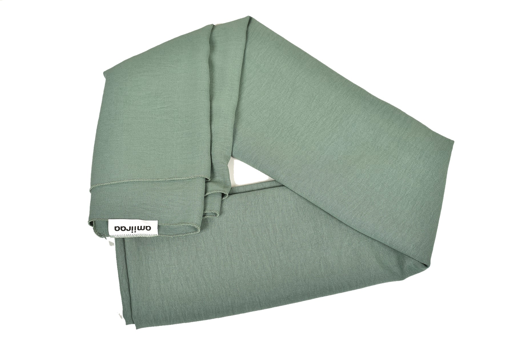 Deep Sea Soft airflow fabric scarf with a subtle crinkle texture, perfect for daily modest wear.