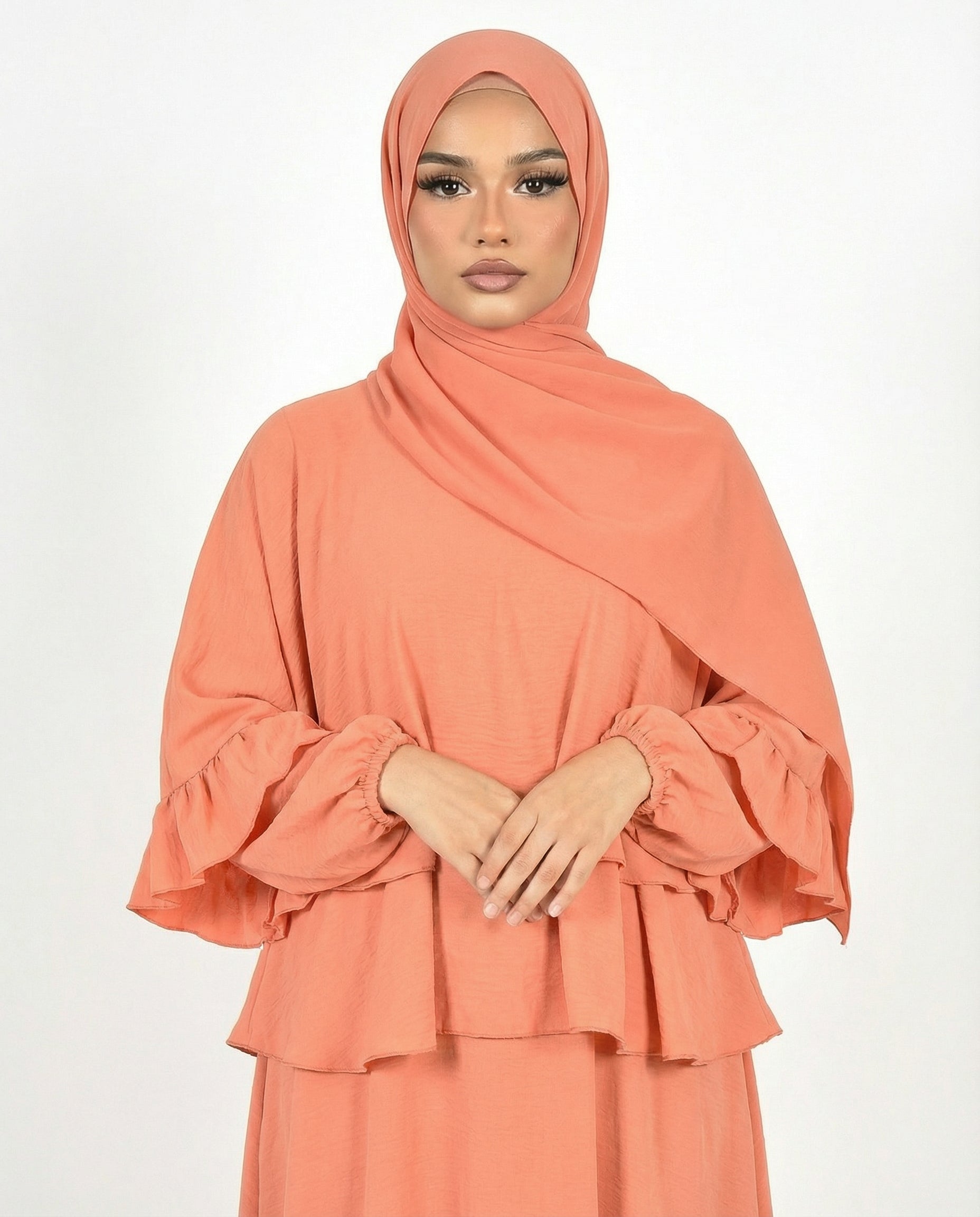 Nasturtium Airflow Cape Abaya