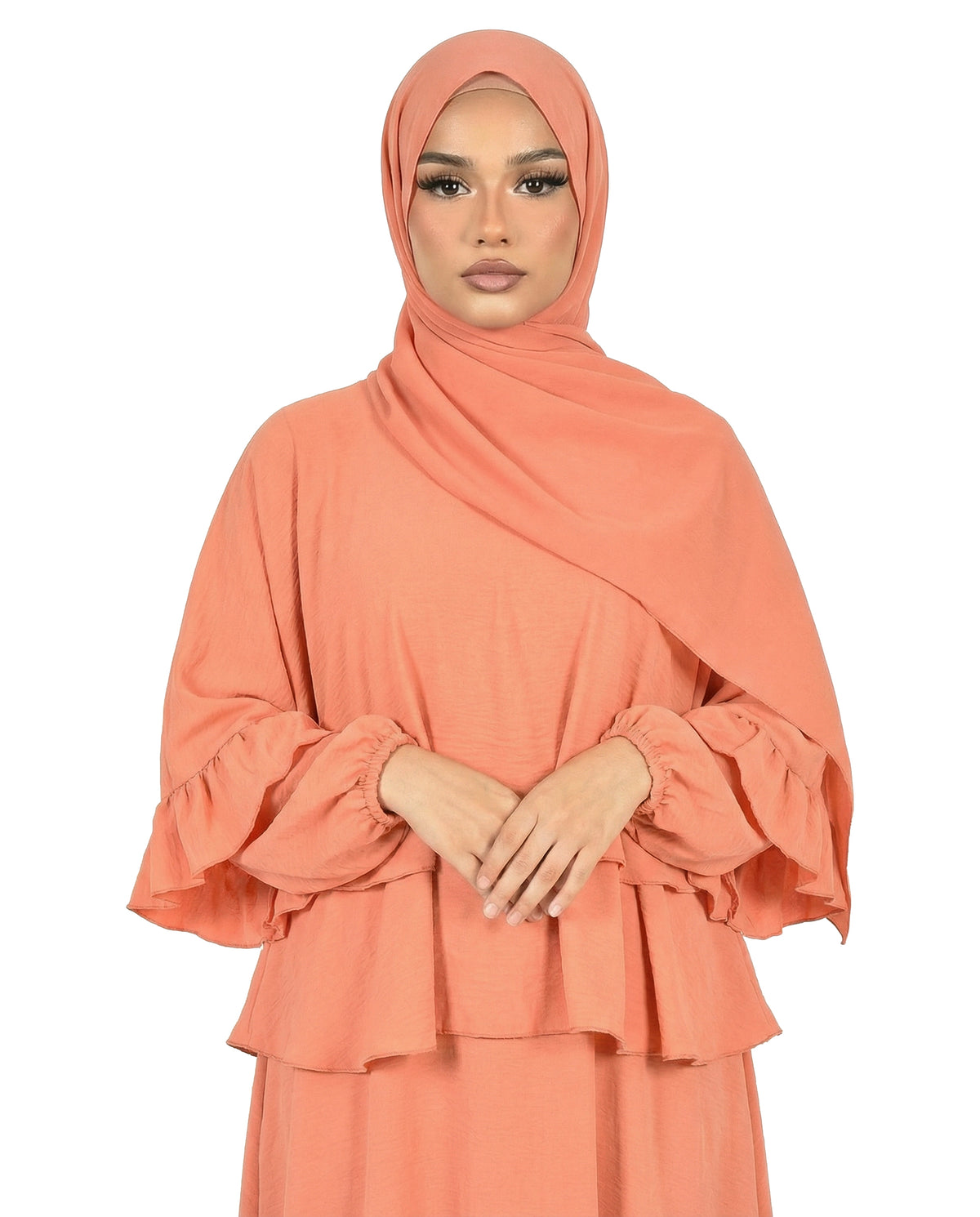 Nasturtium Airflow Cape Abaya