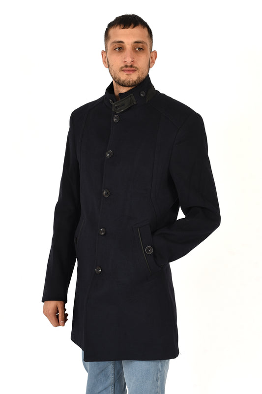Turkish Winter Coat- Navy