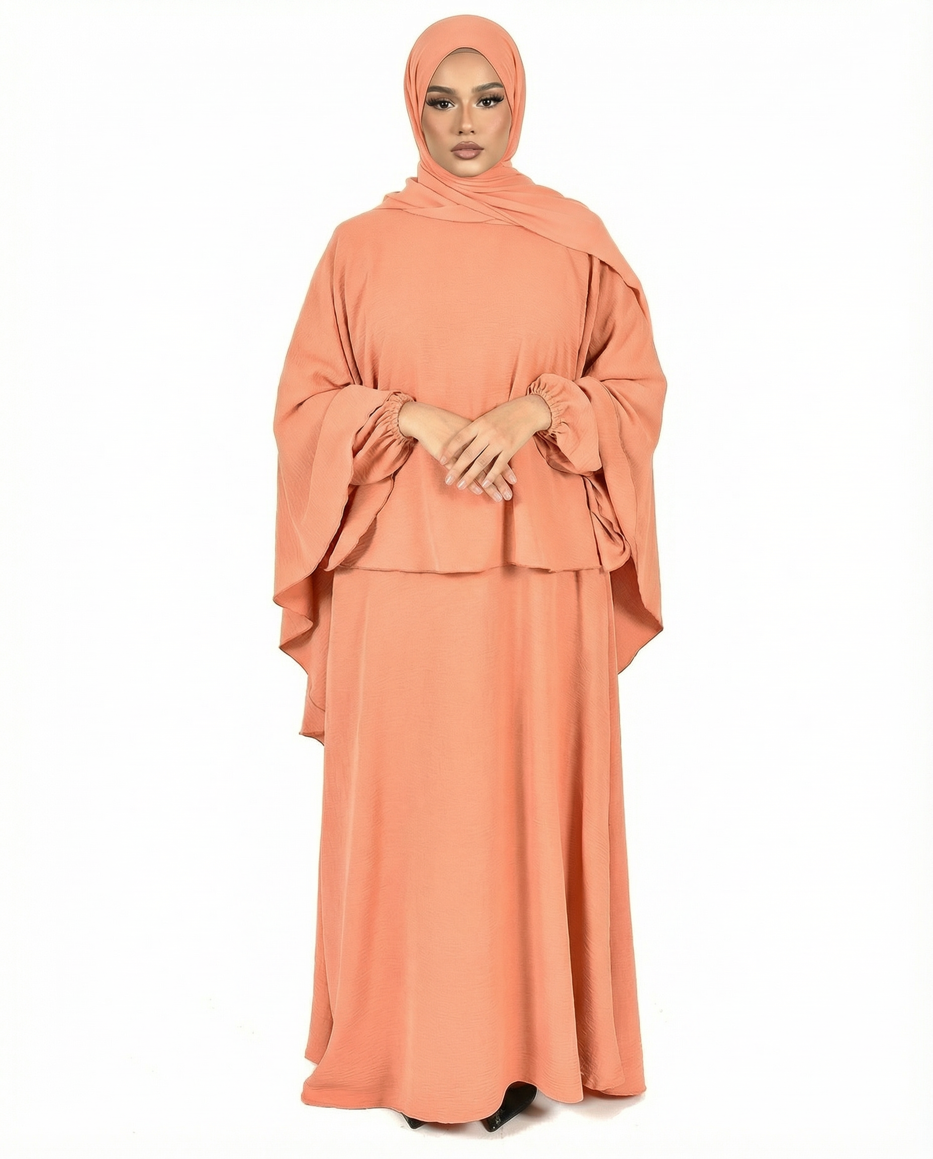 Nasturtium Airflow Cape Abaya