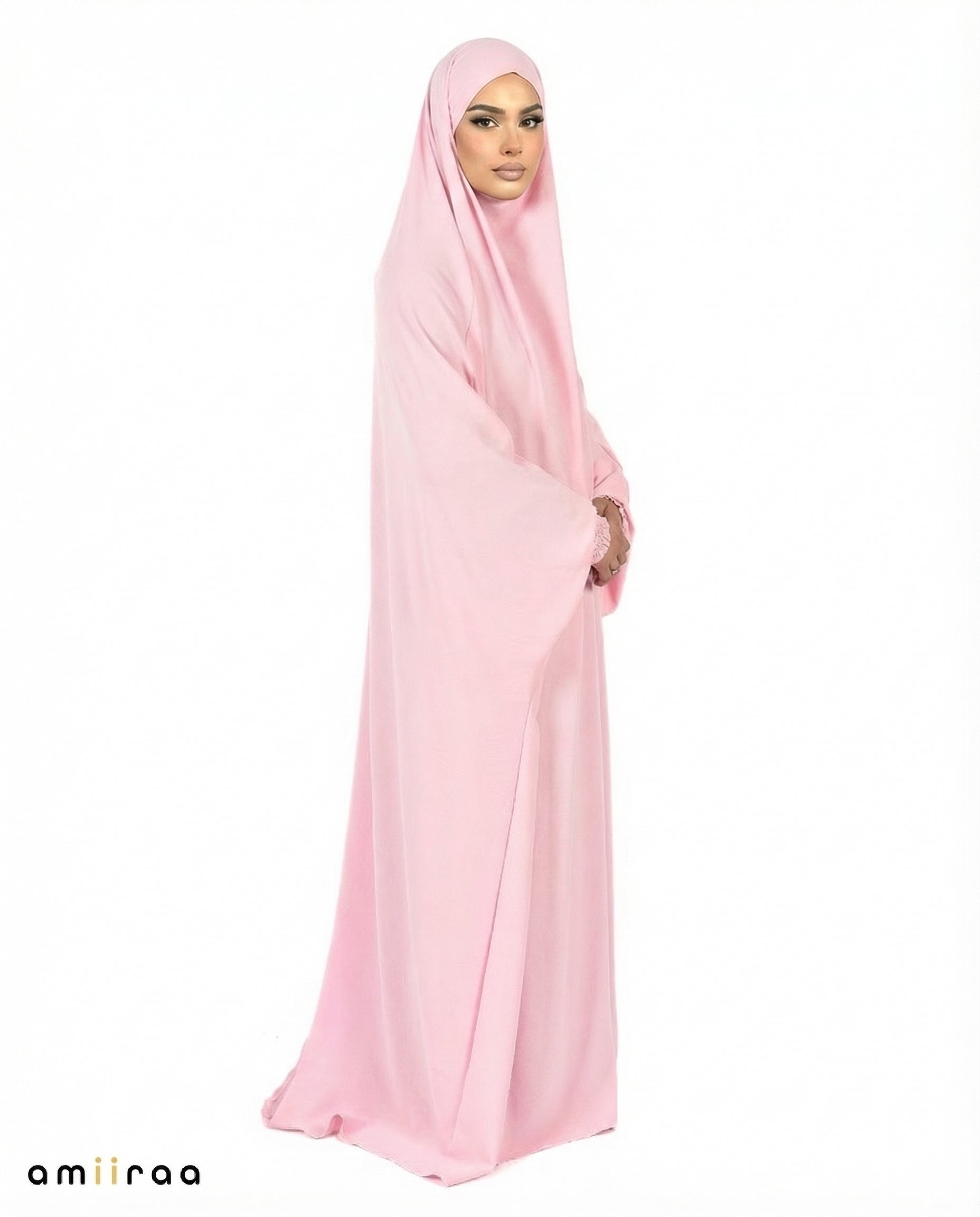 Orchid Bouquet Flow One-Piece Jilbab