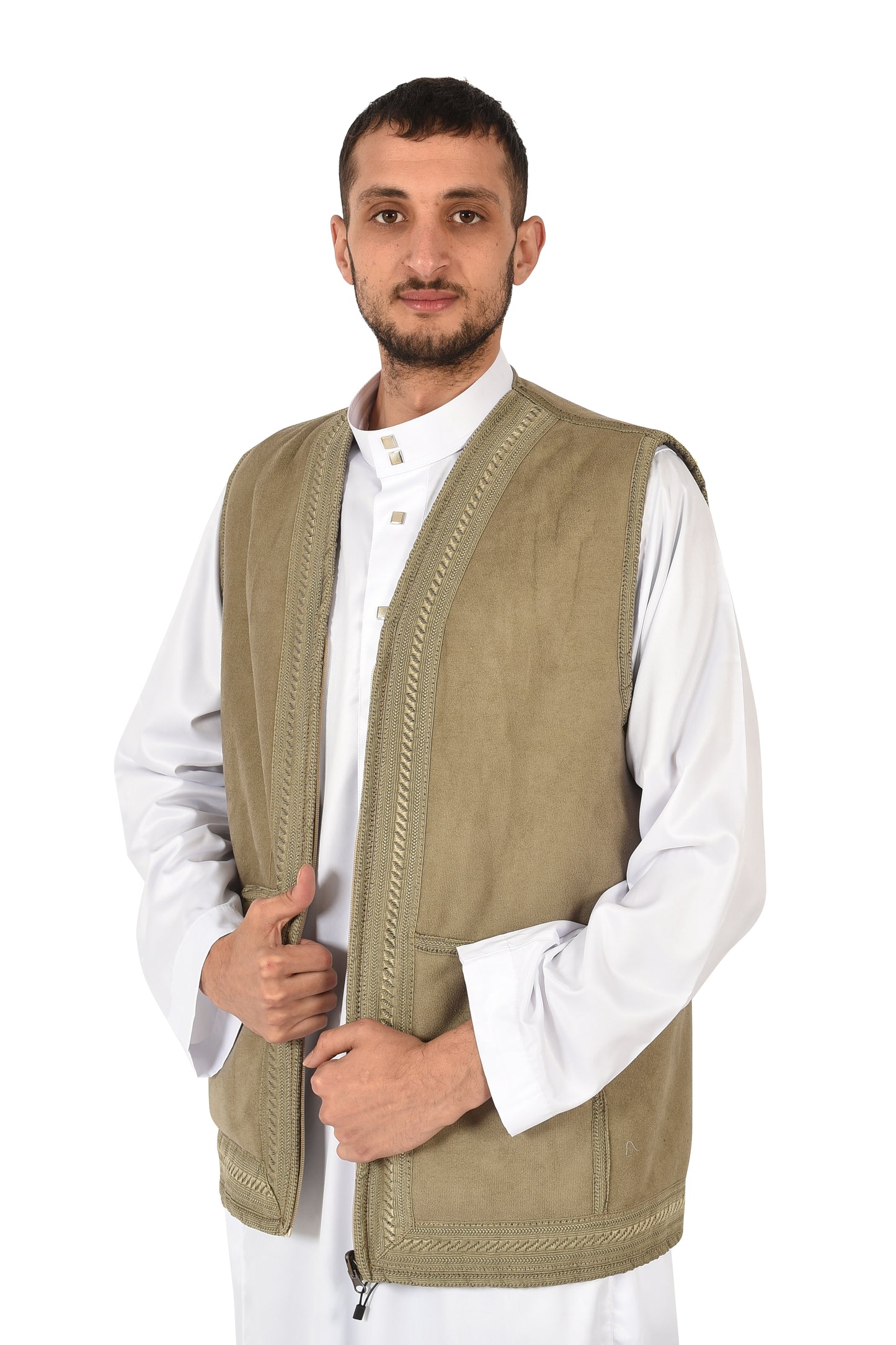 Winter Waist Coat for men - Brindle