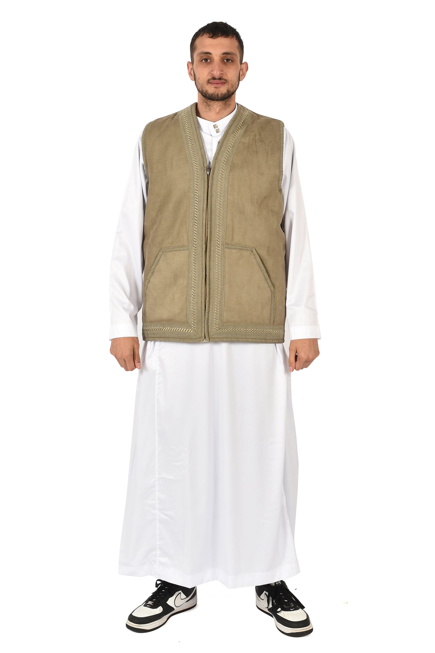 Winter Waist Coat for men - Brindle