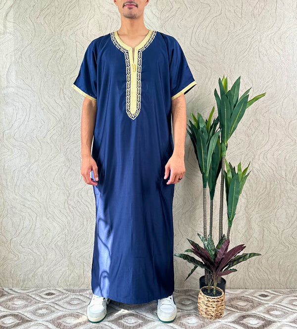 Maghribi Shorts Sleeve Thobe - Amiiraa