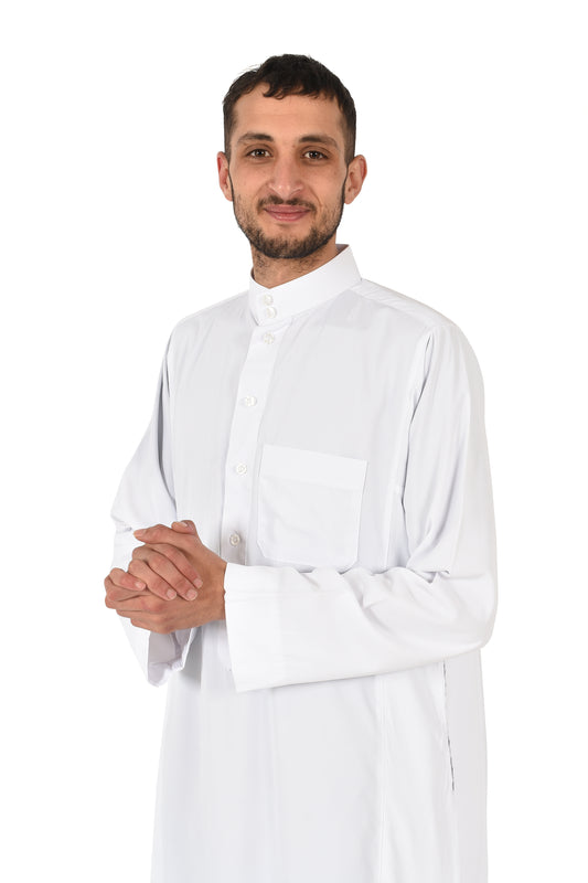 Droush Winter Thobe – White