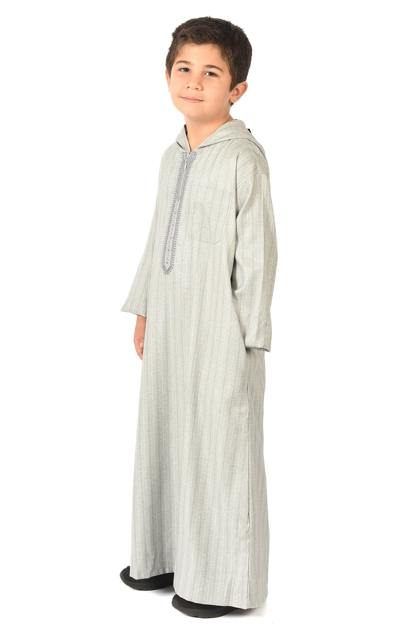 Al-Othman Kids hooded Thobe - Wet weather