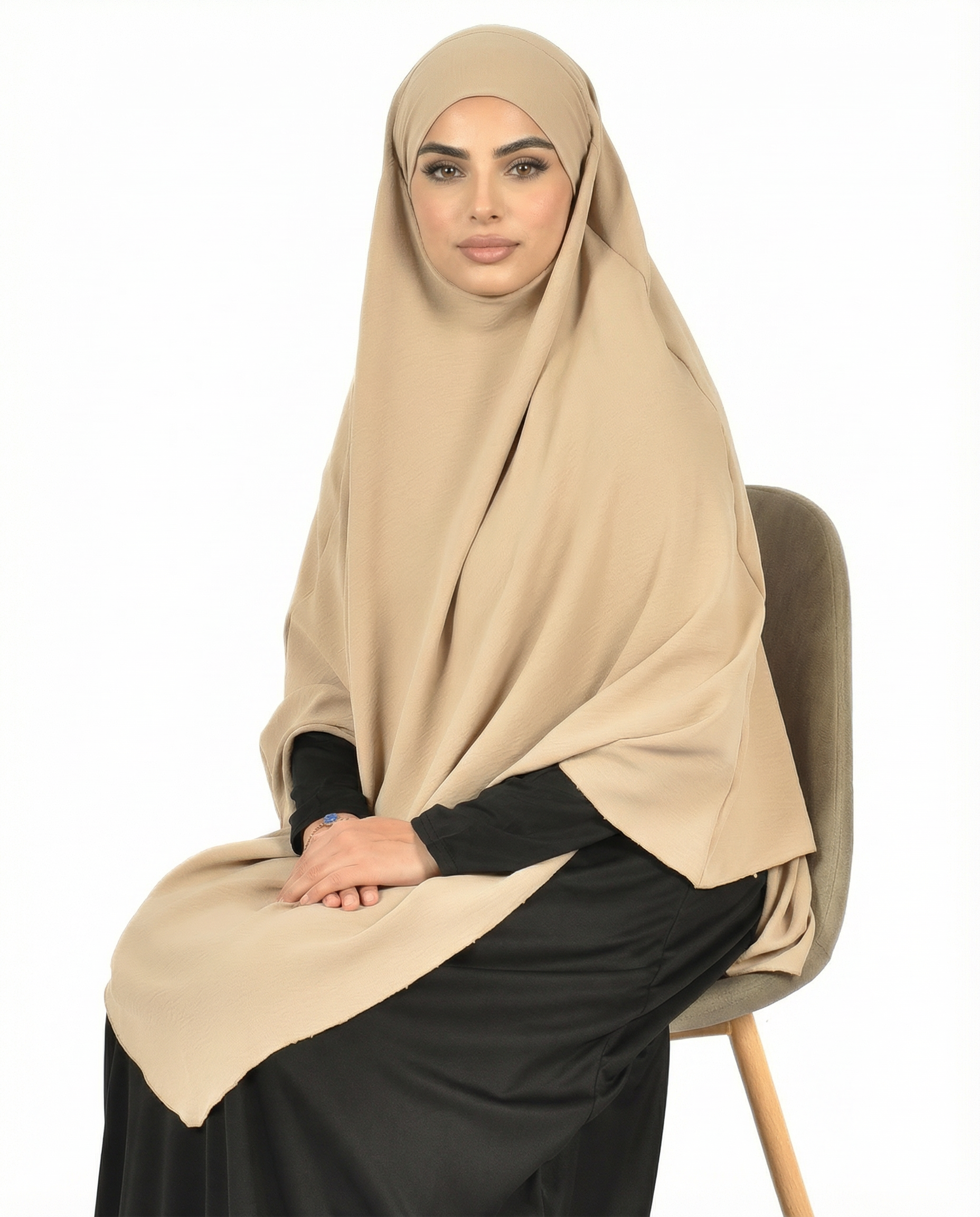Timber Wolf Single Layer Airflow Modest Khimar