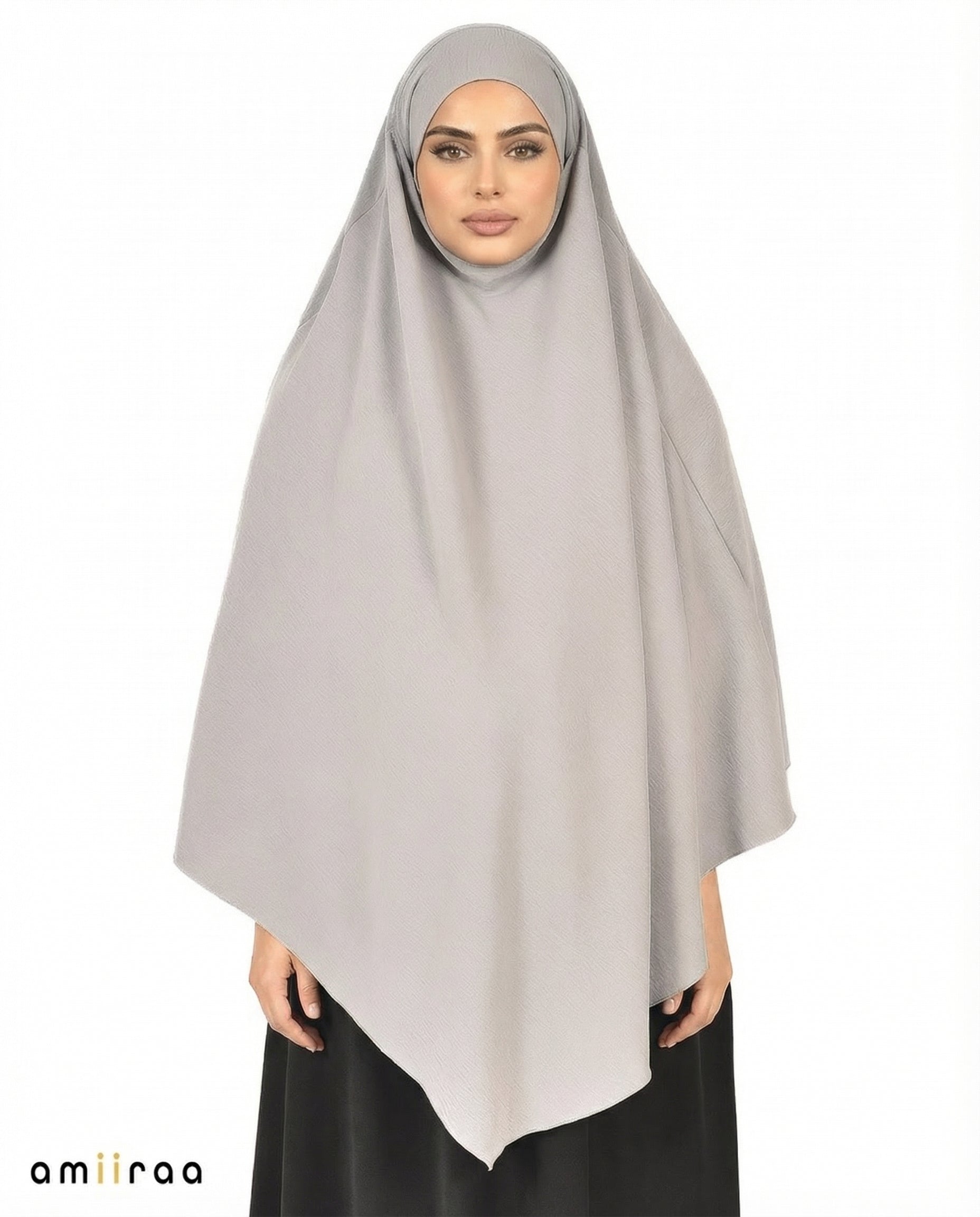 Poppy Seed Single Layer Flow Modest Khimar