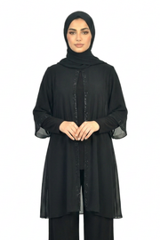 Tap Shoe Elegant Embellished Modest Co-Ord Set
