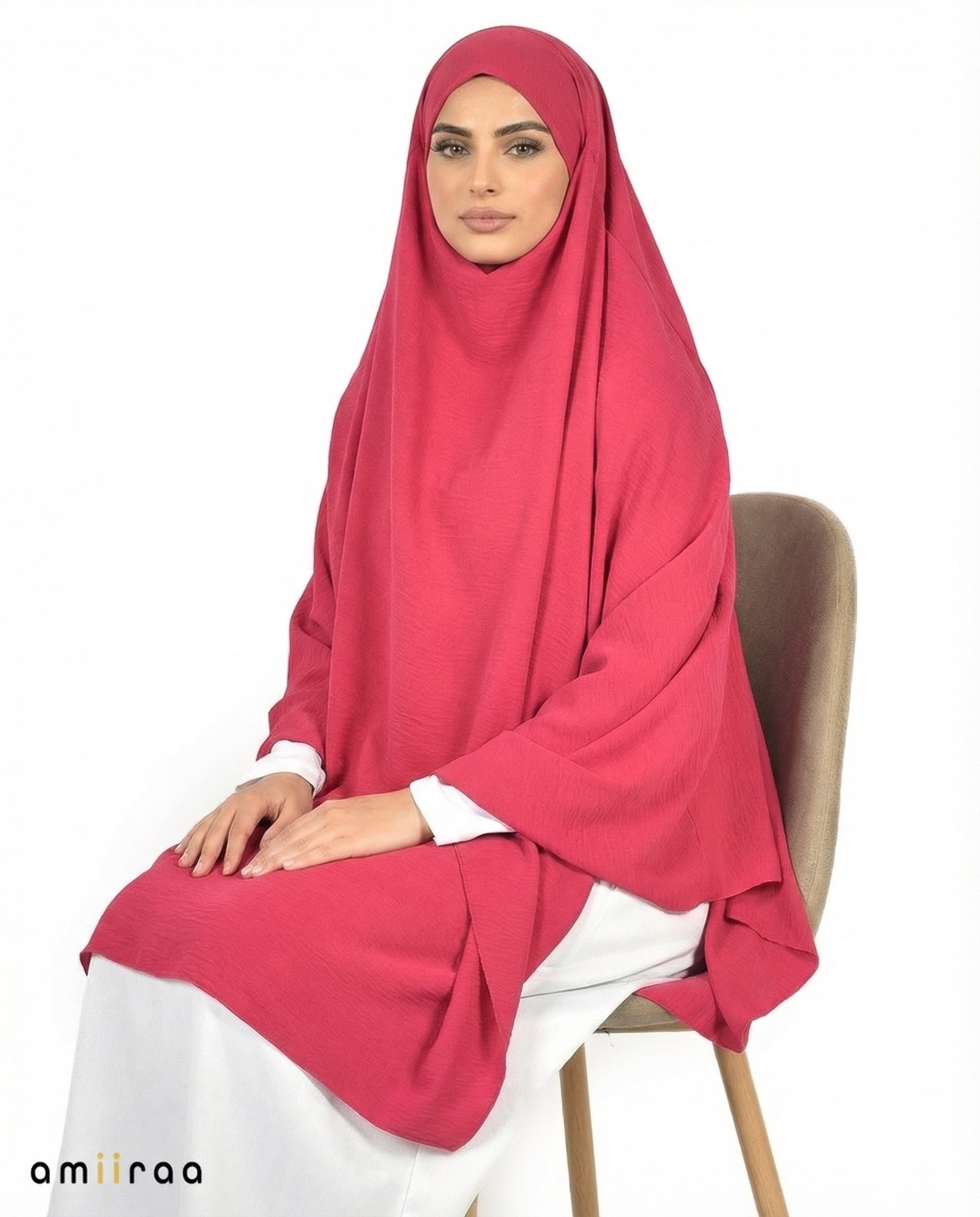 Sangria Single Layer Airflow Modest Khimar