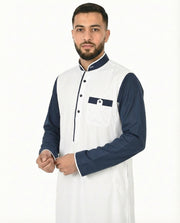 Cloud Dancer Luxury Double Trim Thobe