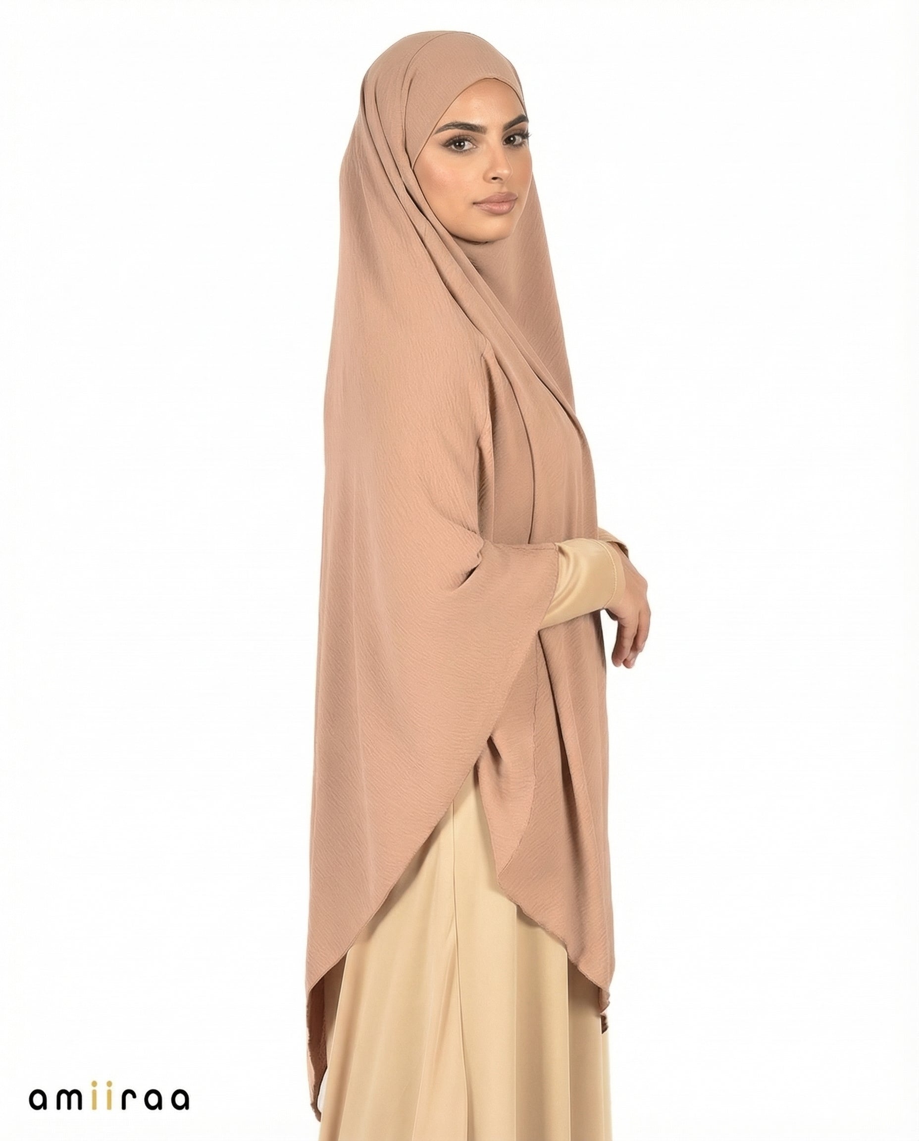 Timber Wolf Single Layer Airflow Modest Khimar
