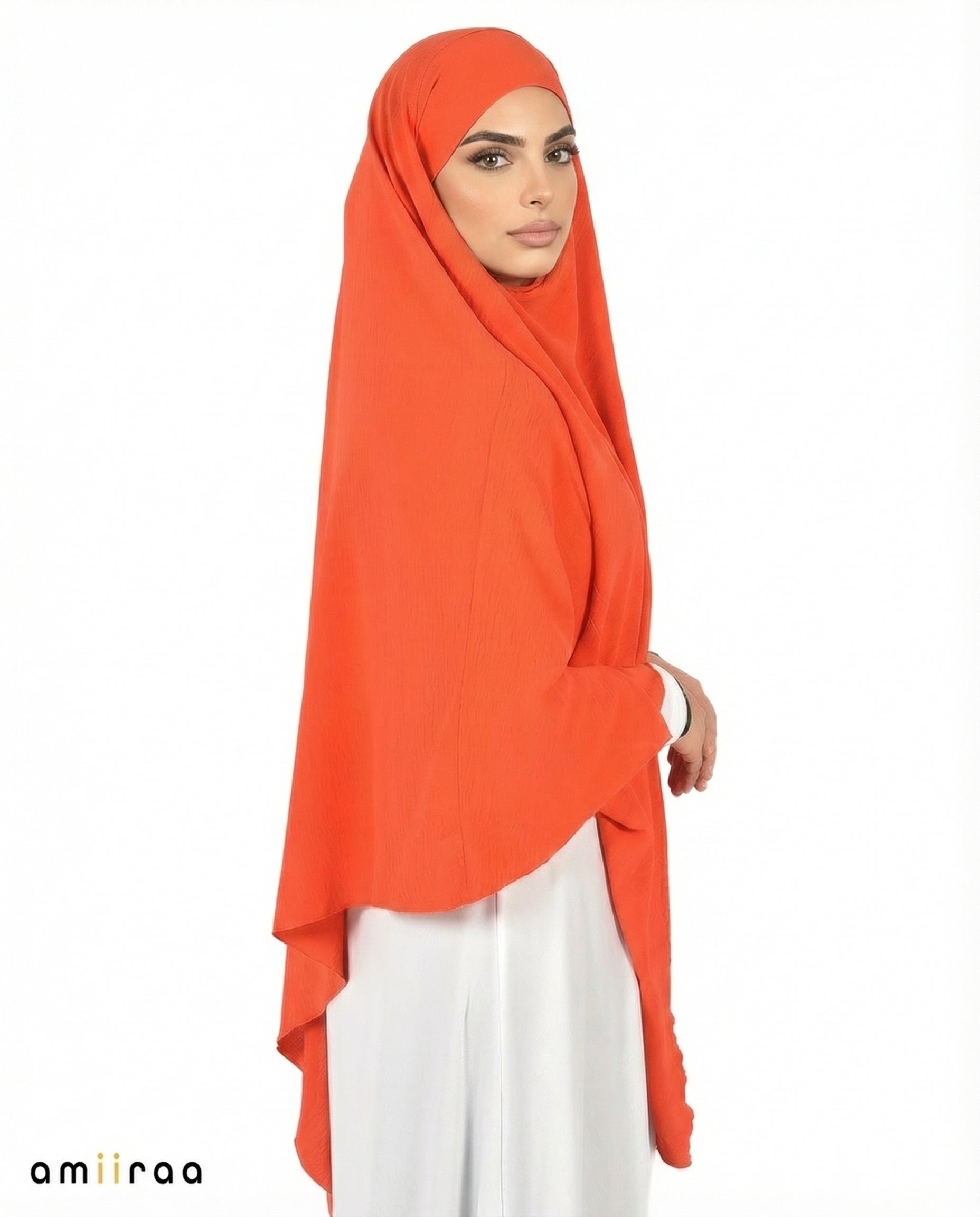 Valiant Poppy Single Layer Airflow Modest Khimar