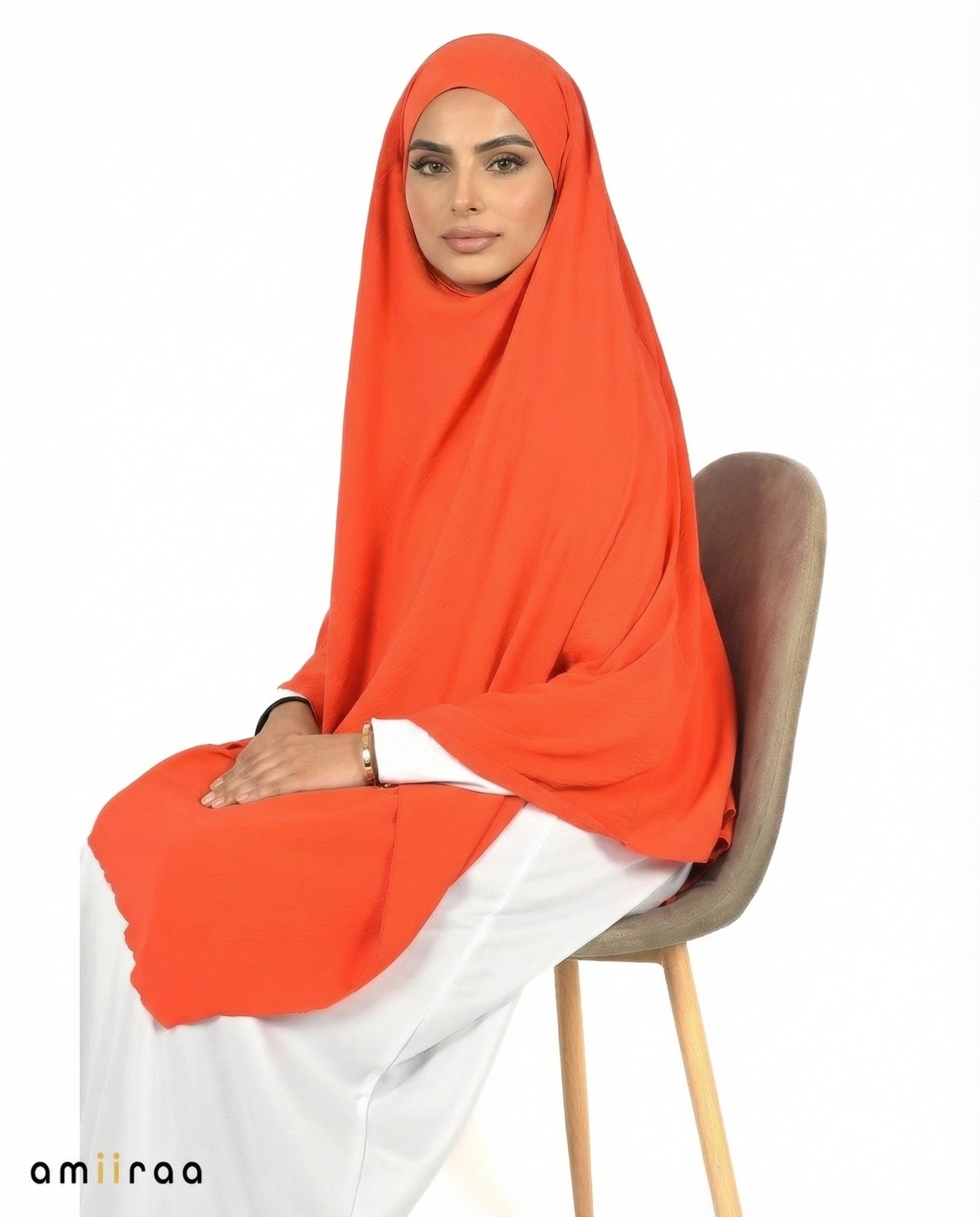 Valiant Poppy Single Layer Airflow Modest Khimar