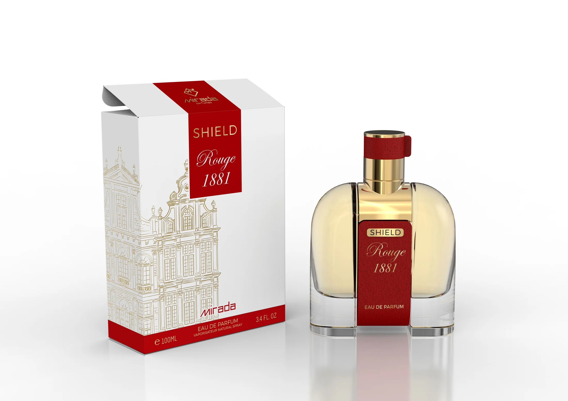 Shield Rouge 1881 Unisex Eau de Parfum by Mirada