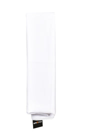 Brilliant White Lightweight Rectangular Chiffon Scarf for Women – Sheer Wrap