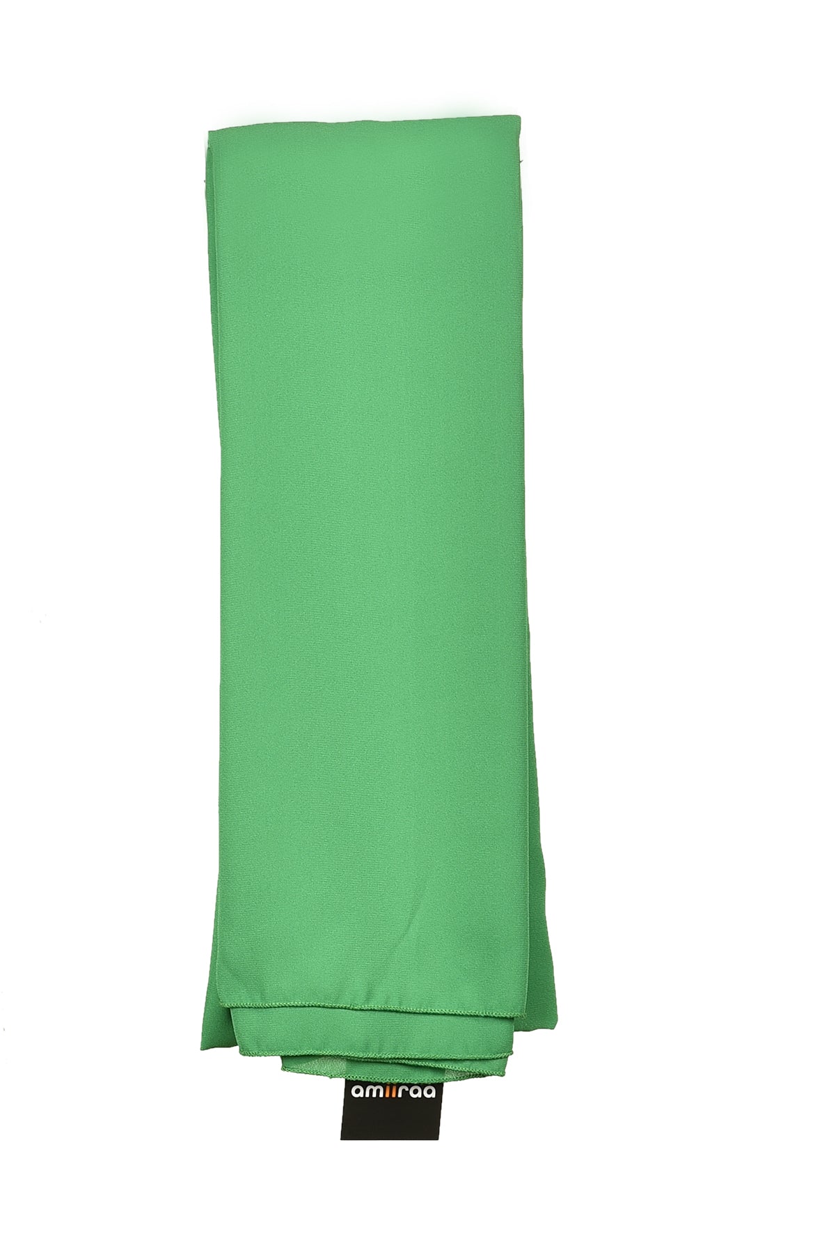 Jelly Bean Green Lightweight Rectangular Chiffon Scarf for Women – Sheer Wrap