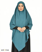 Lyons Blue Single Layer Flow Modest Khimar