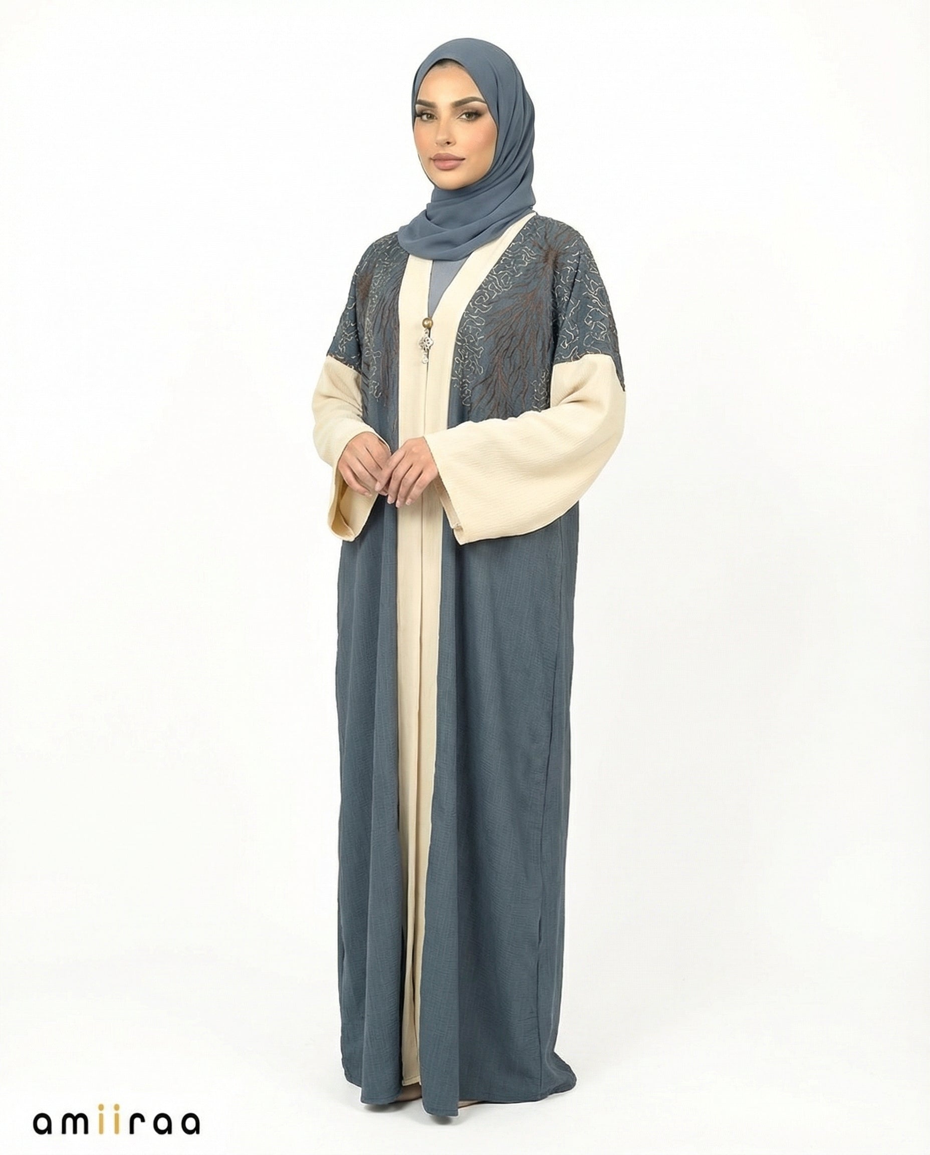 Quiet Harbour Detailed Elegant Embroidered Abaya