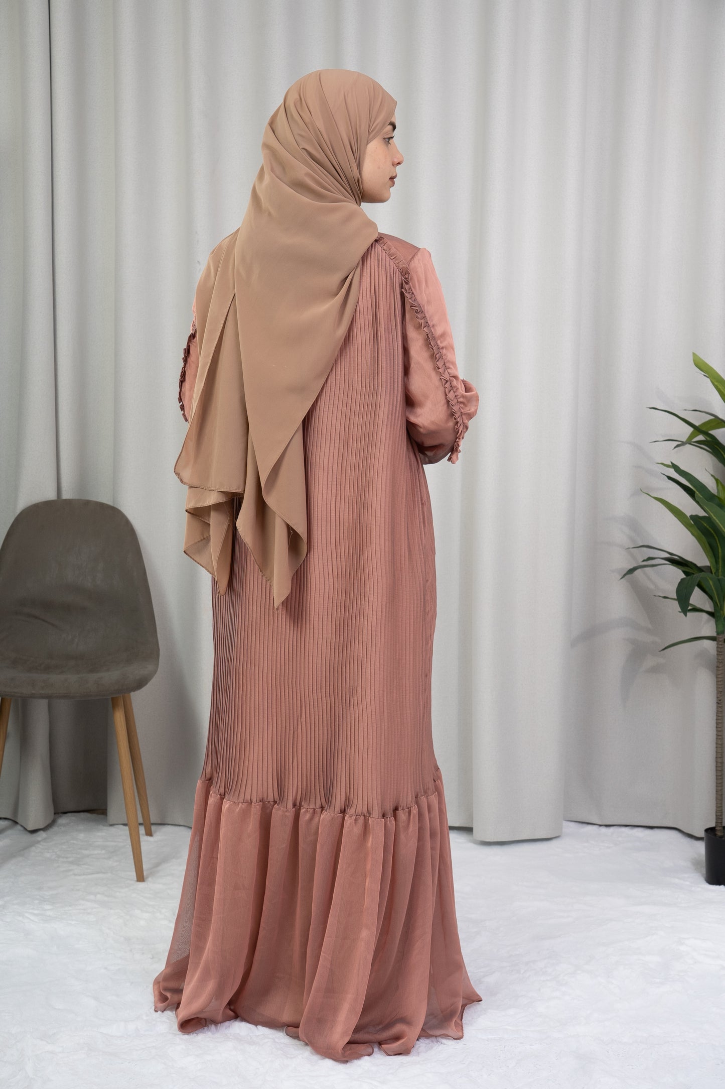 Dmn pleat cognac