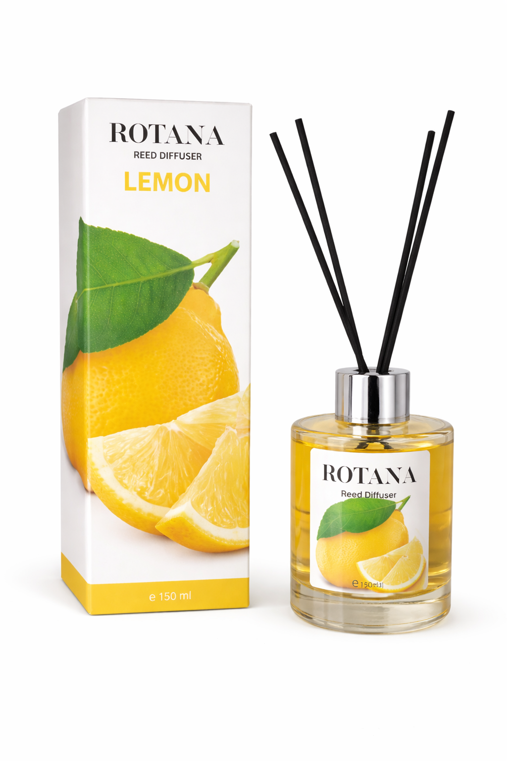 Lemon Scented Reed Diffuser by Rotana