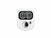 White Digital Tasbeeh Finger Counter Ring