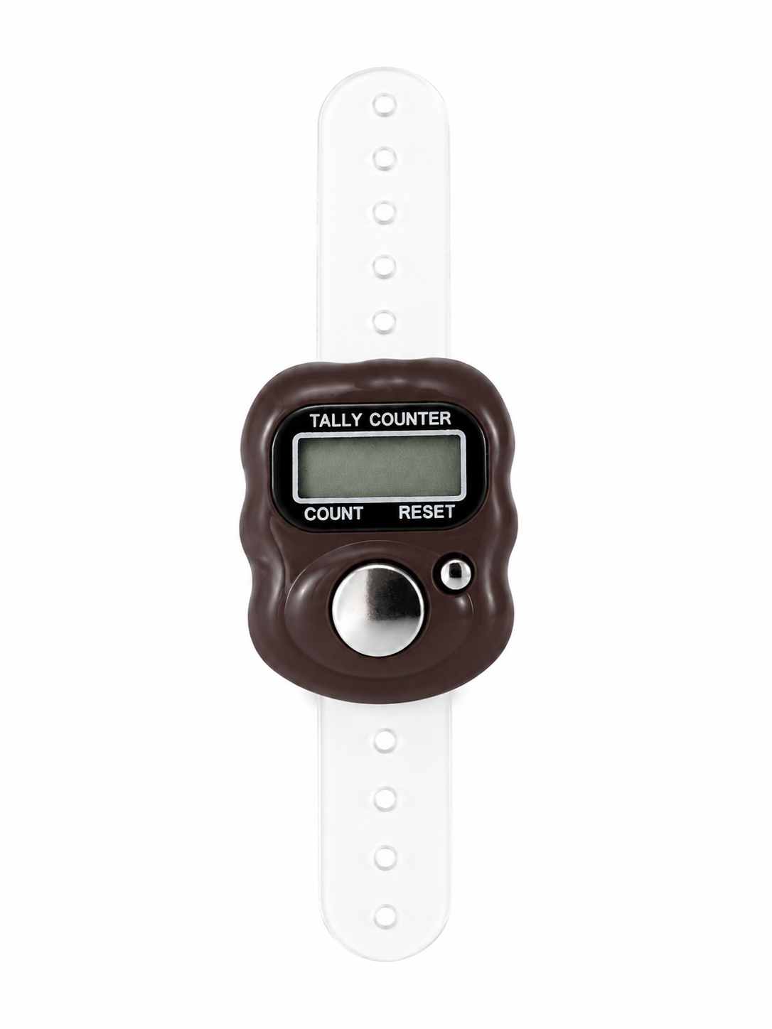 Brown Digital Tasbeeh Finger Counter Ring