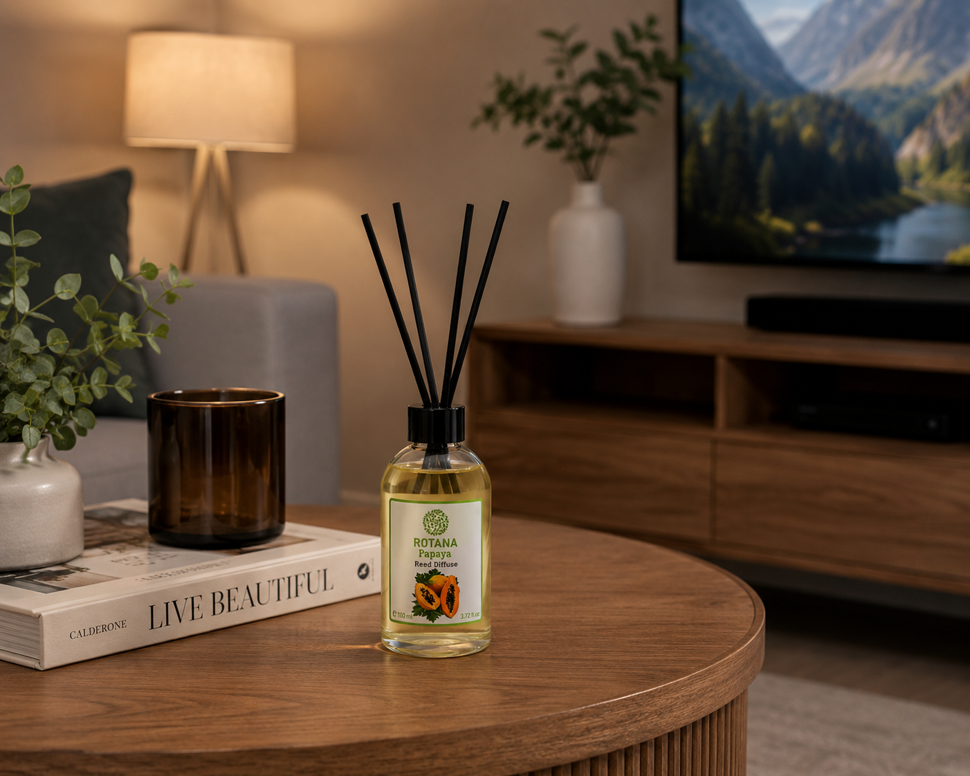 Rotana Papaya Reed Diffuser 110ml