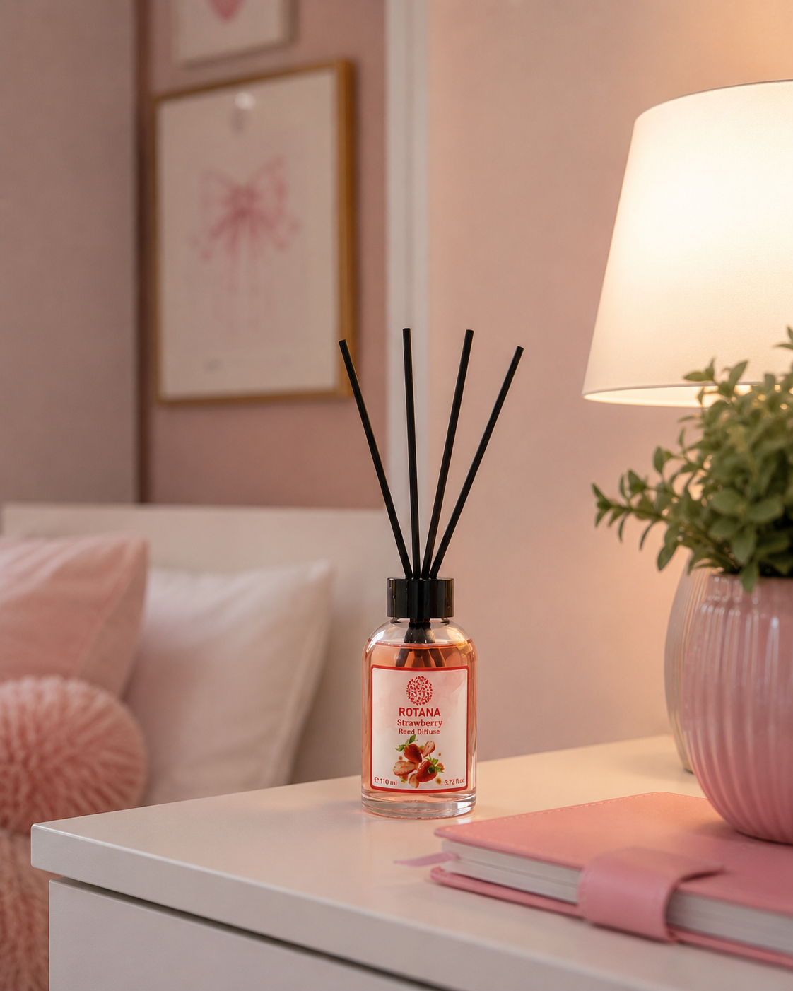 Rotana Strawberry Reed Diffuser 110ml
