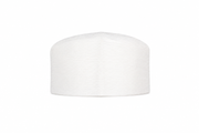 White Linear Pattern Fez