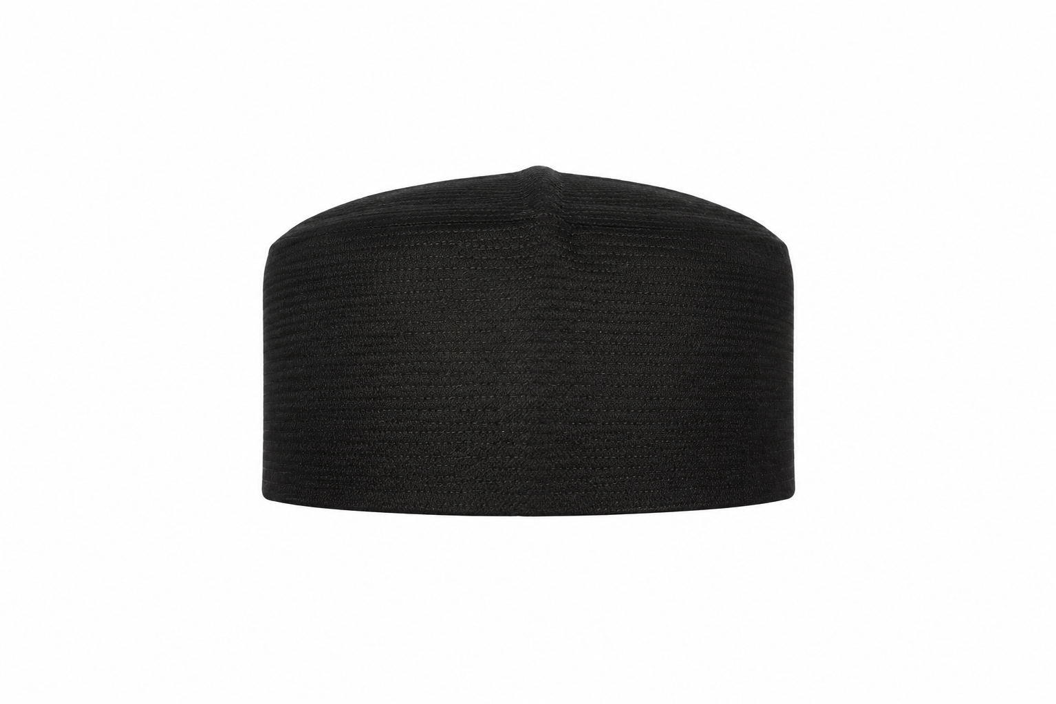 Black Linear Pattern Fez