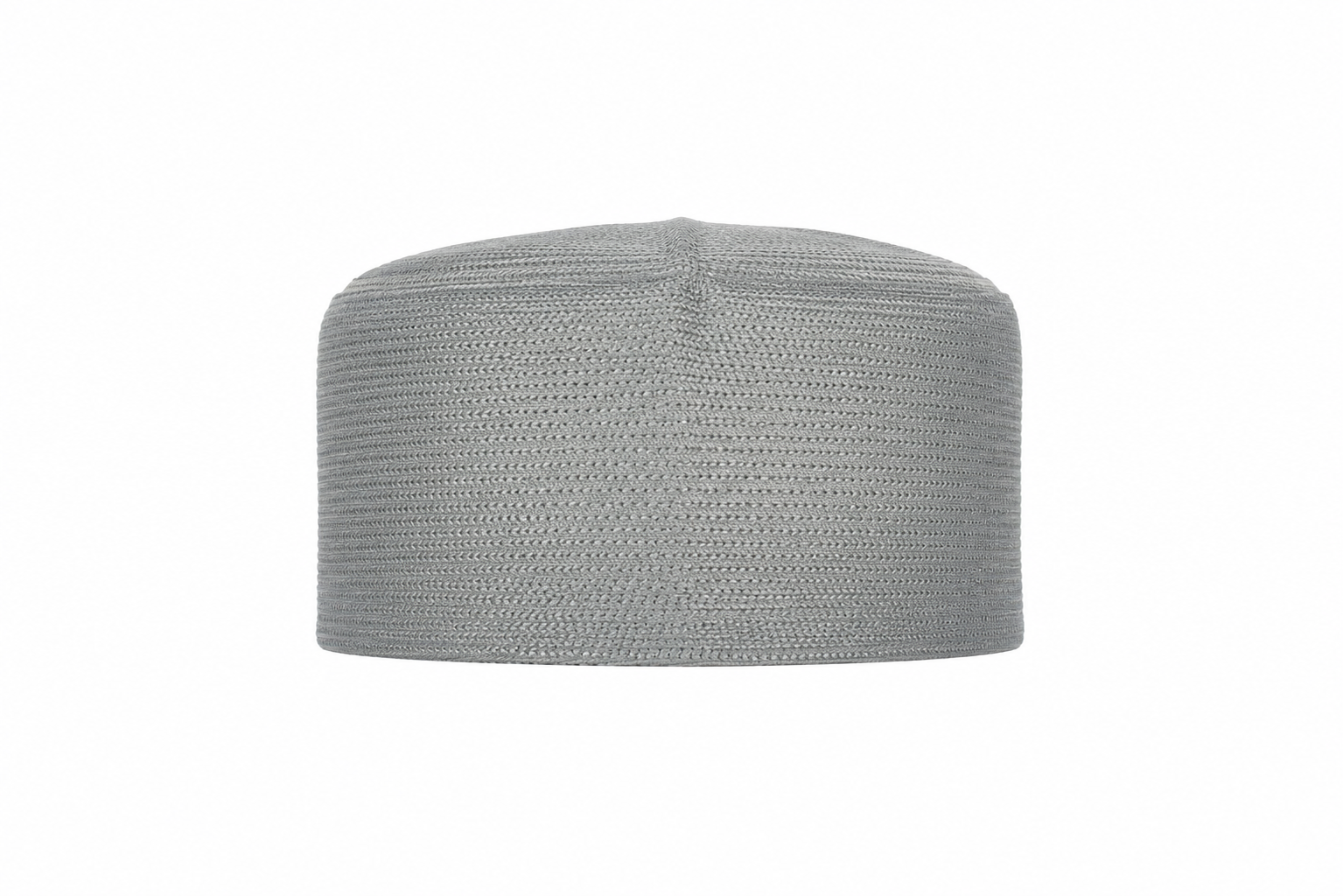 Grey Linear Pattern Fez
