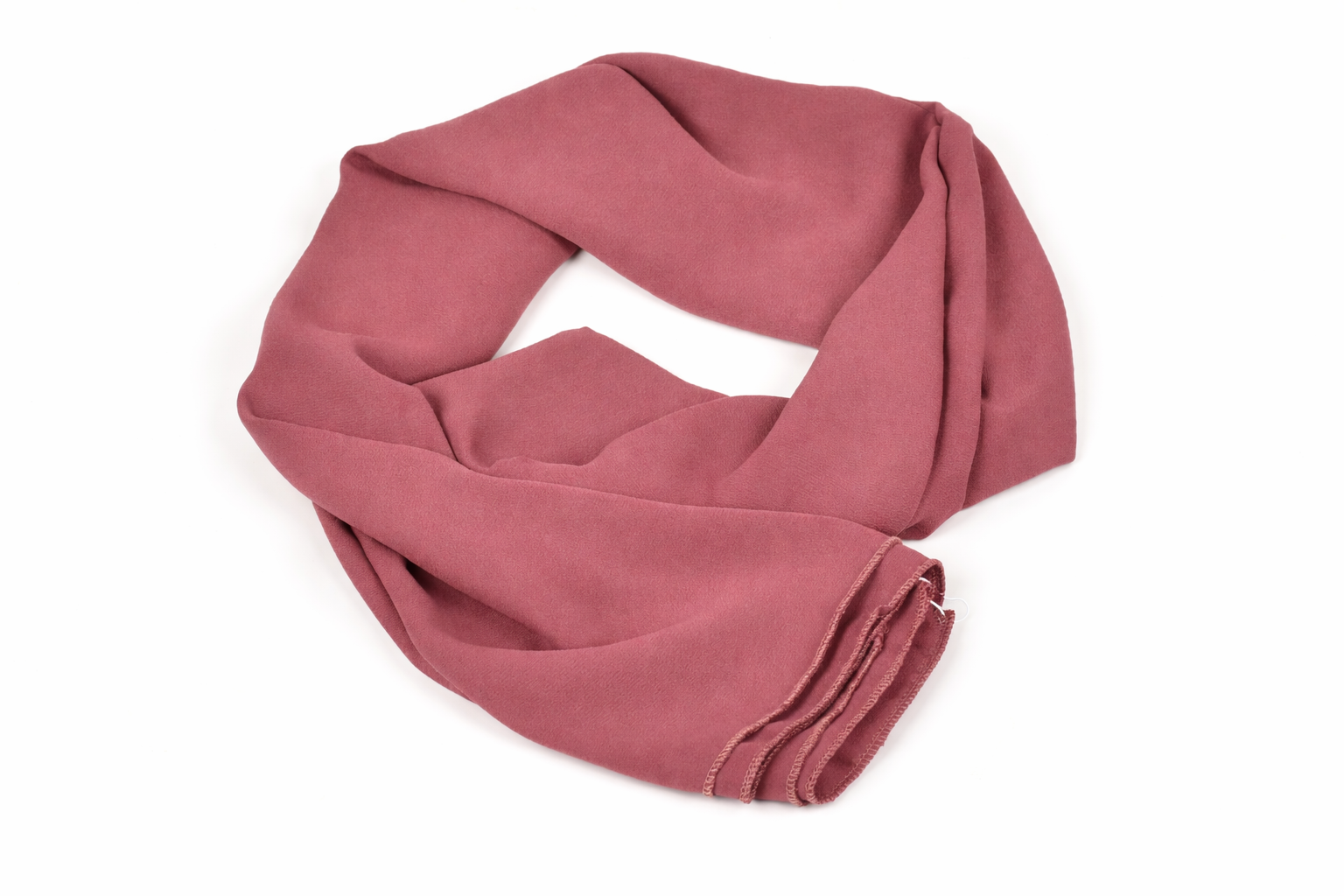 Deco Rose Lightweight Rectangular Chiffon Scarf for Women – Sheer Wrap