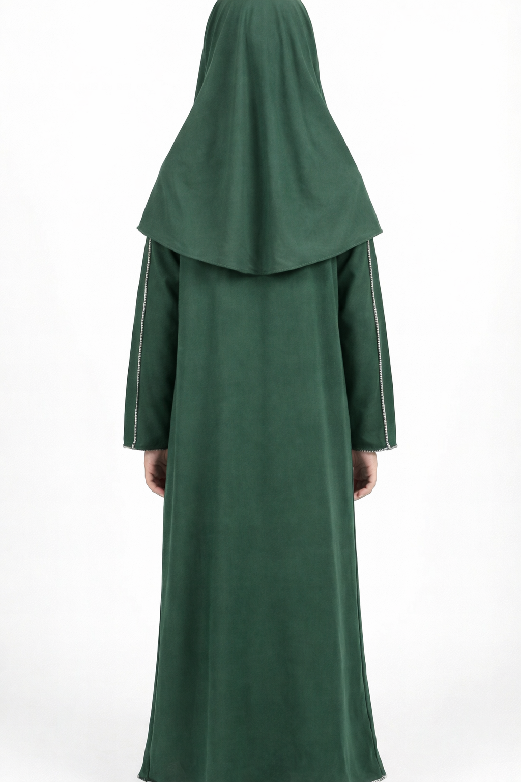 Botanical Garden Girls Stone Embellished Modest Abaya