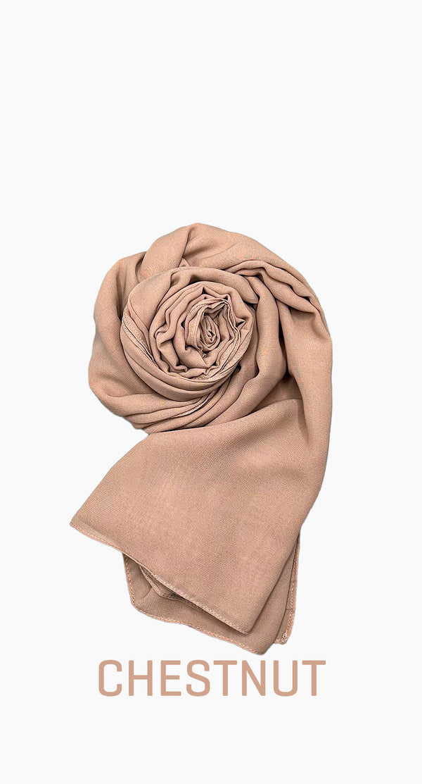 Chiffon Square satin scarf - amiiraa - Amiiraa