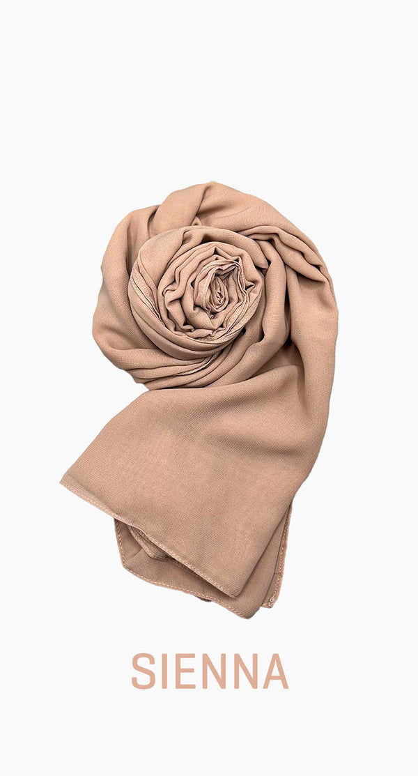 Chiffon Square satin scarf - amiiraa - Amiiraa