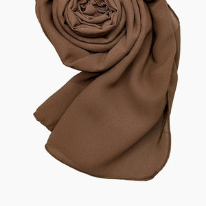 Chiffon Square satin scarf - amiiraa - Amiiraa