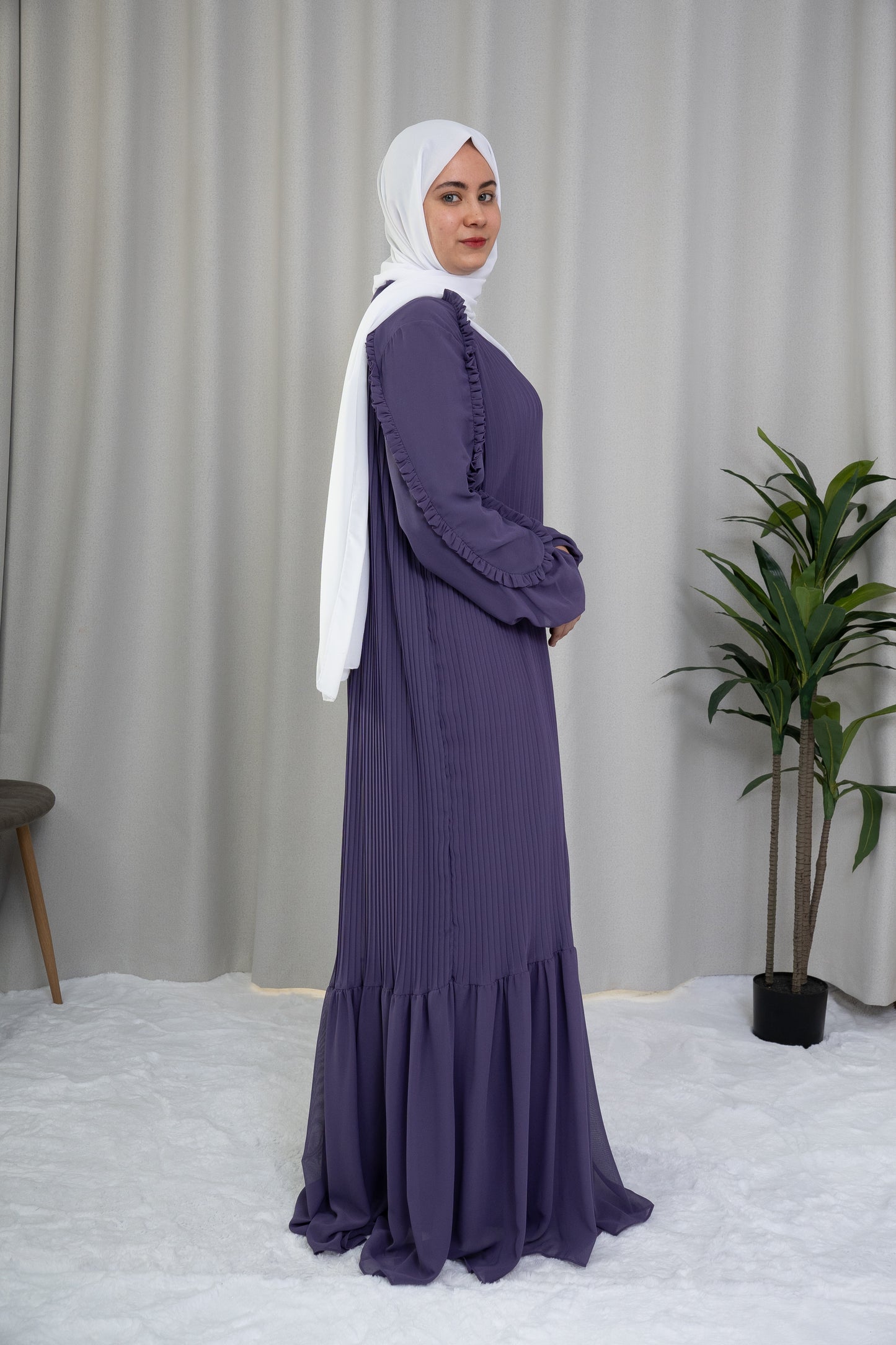 Dmn pleat purple reign