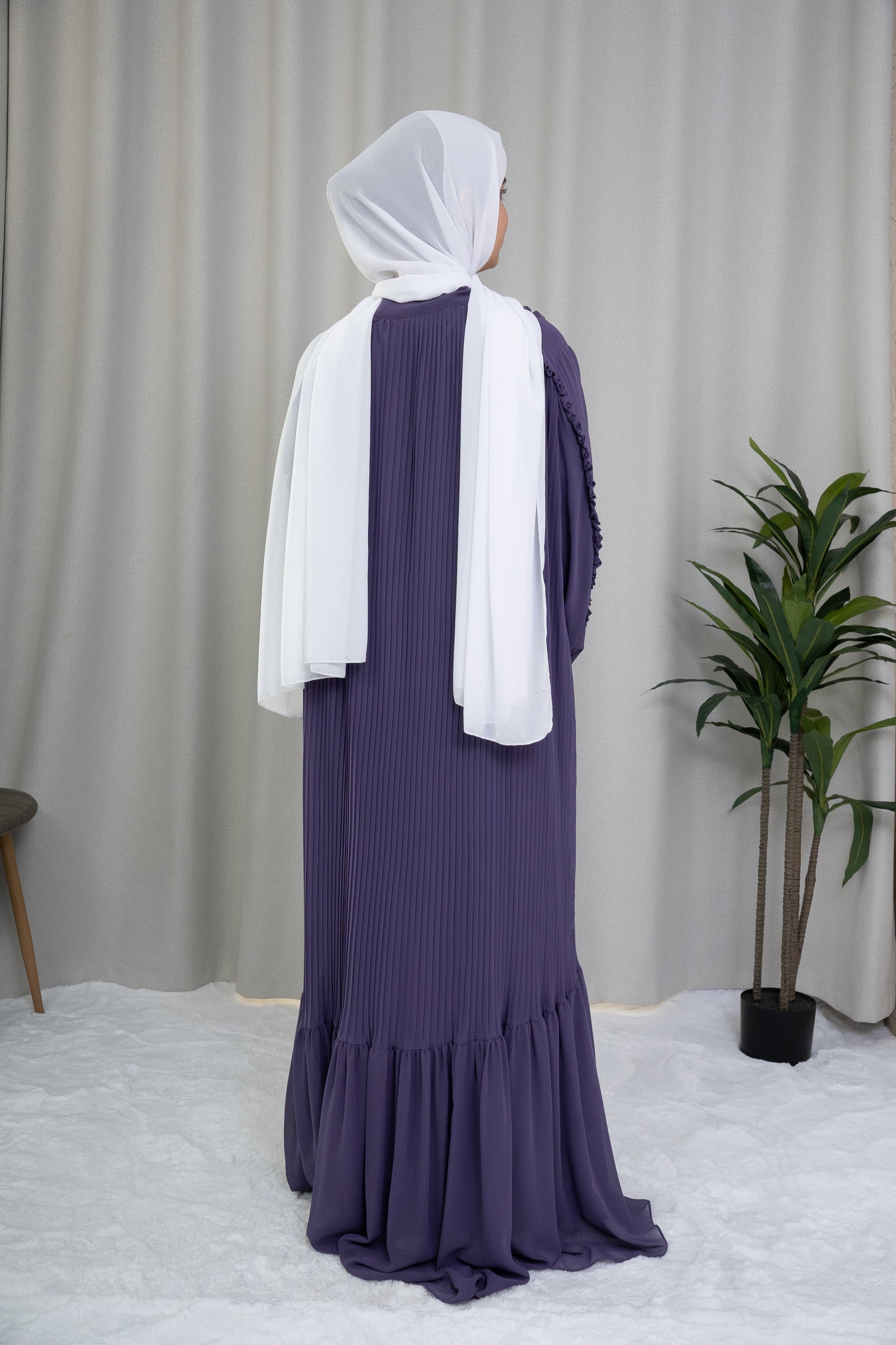 Dmn pleat purple reign