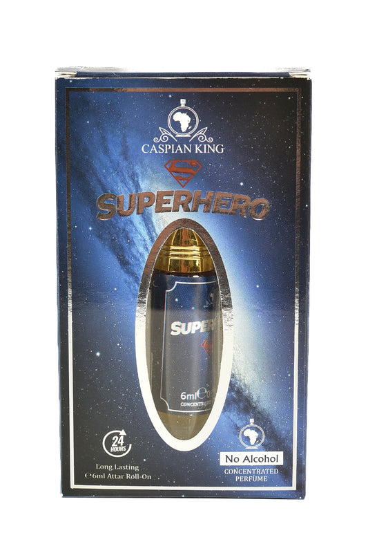 Superhero Concentrated Perfume Roll-On – Alcohol-Free 6ml – Caspian King