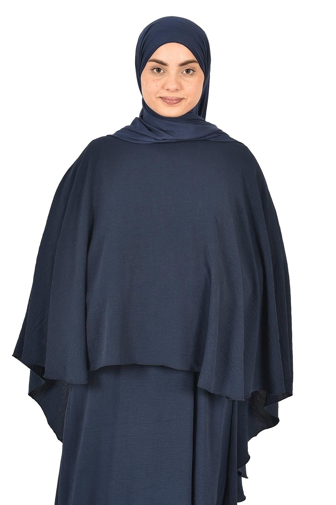 Elegant Two-Piece Loose-Fit Dress in Soft blue with a Modern and Comfortable Design for Daily Wear and Special Occasions