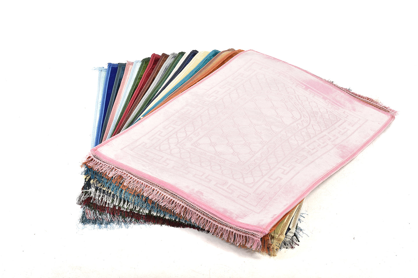 Luxury Velvet Padded Prayer Mat – Large Size in Elegant Brown (musallahs)