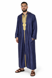 Naval Academy Hooded Moroccan Thobe with Detailing