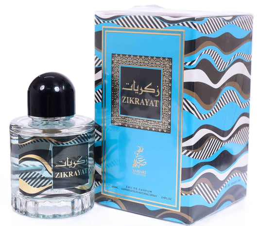 Zikrayat Unisex Perfume Sahari collection 100 ml Eau de Parfum