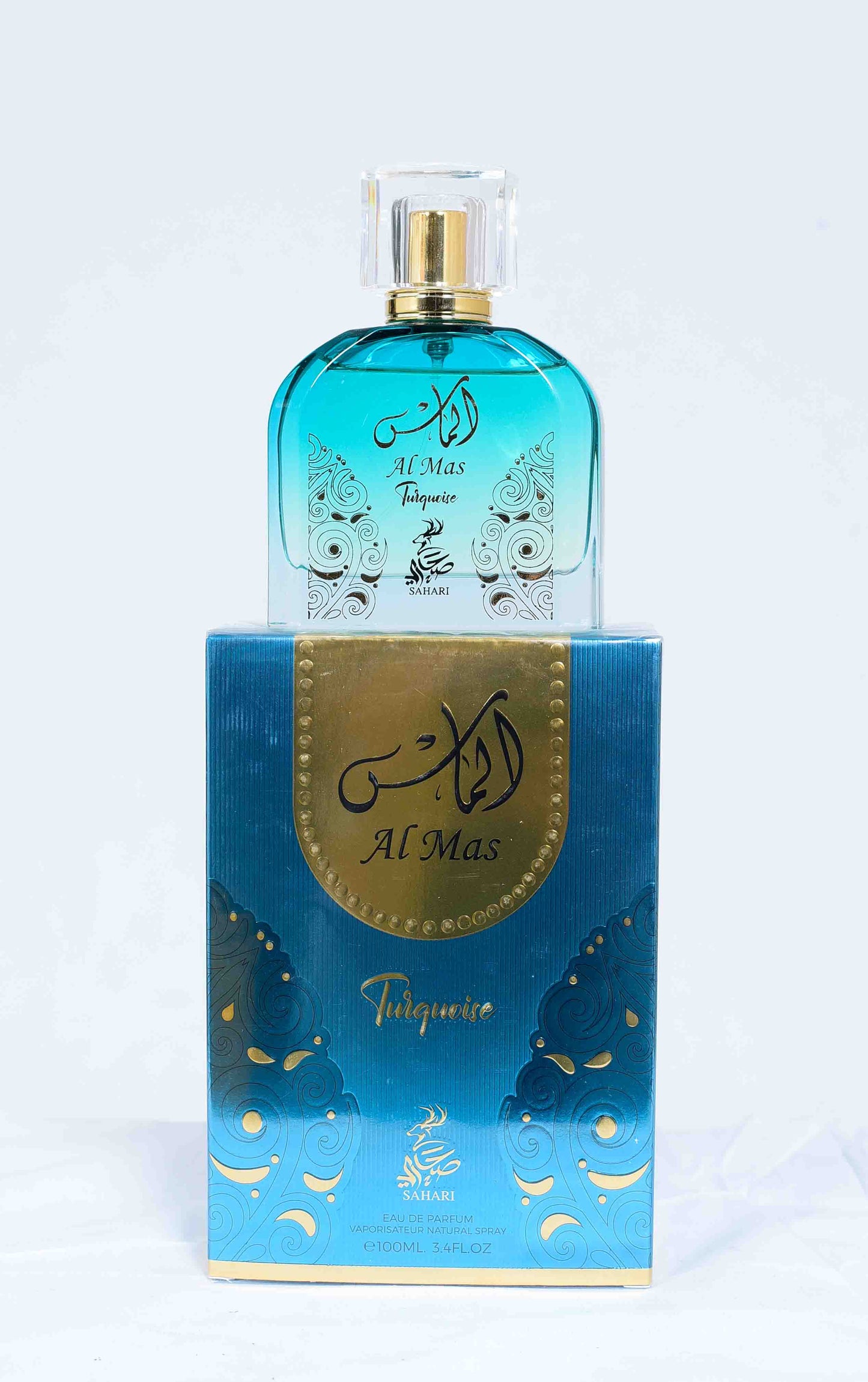SAHARI AL MAS Turquoise perfume for unisex 100ml edp