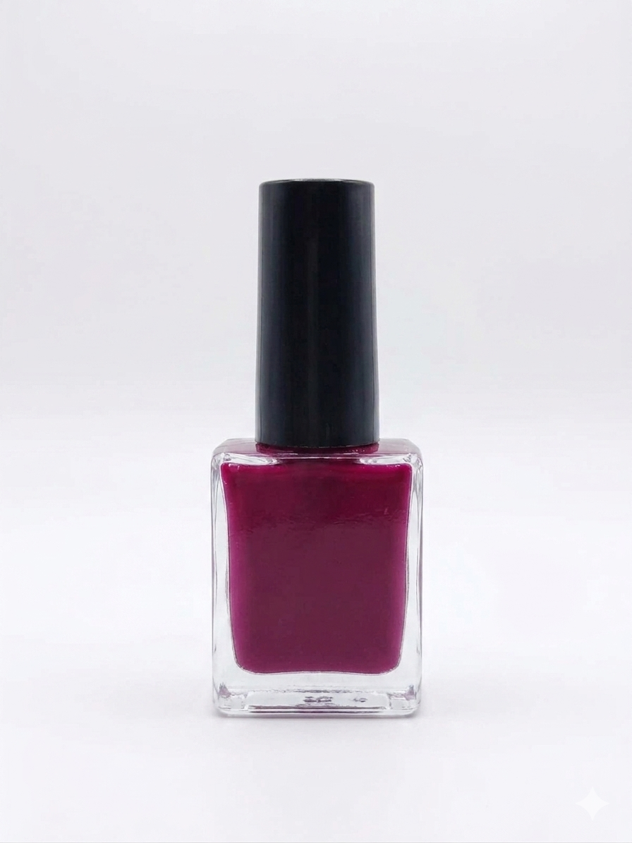 Dark Pink Zainab Beauty Permissible Henna Nail Polish